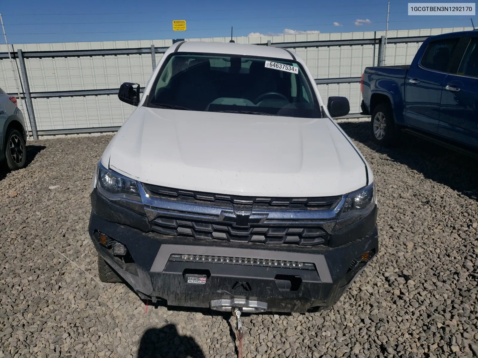 1GCGTBEN3N1292170 2022 Chevrolet Colorado