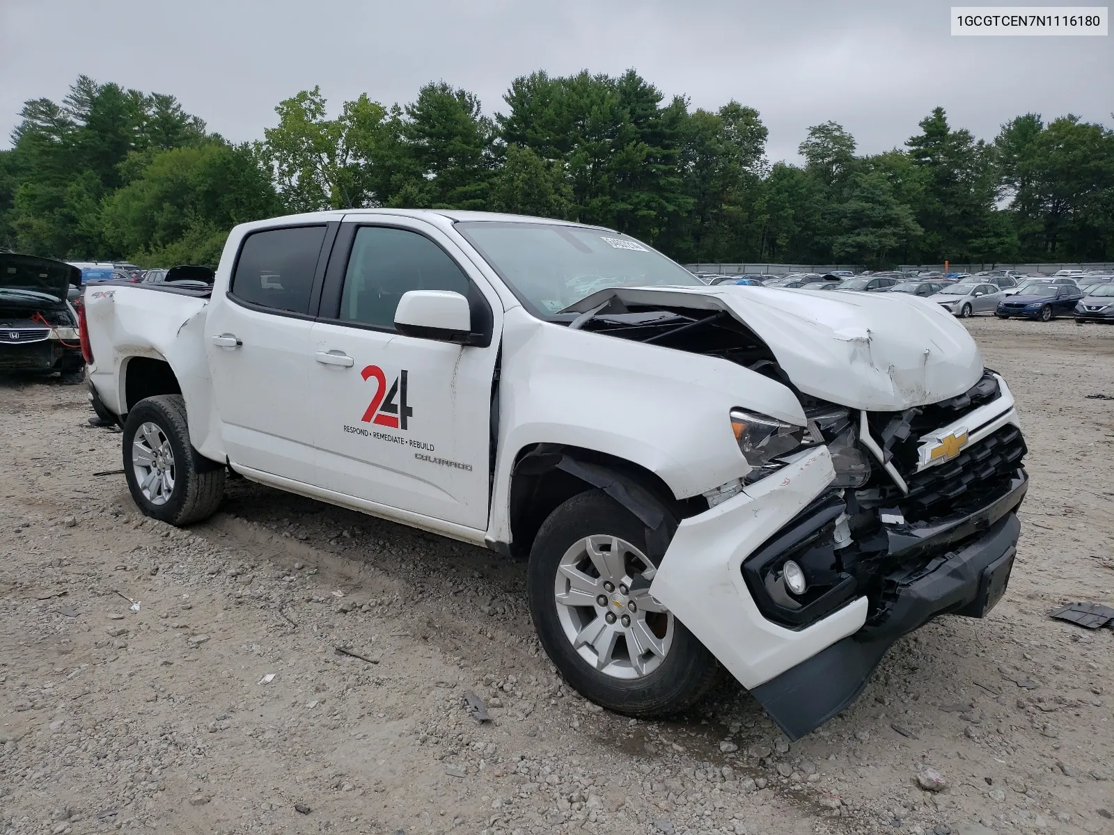 1GCGTCEN7N1116180 2022 Chevrolet Colorado Lt