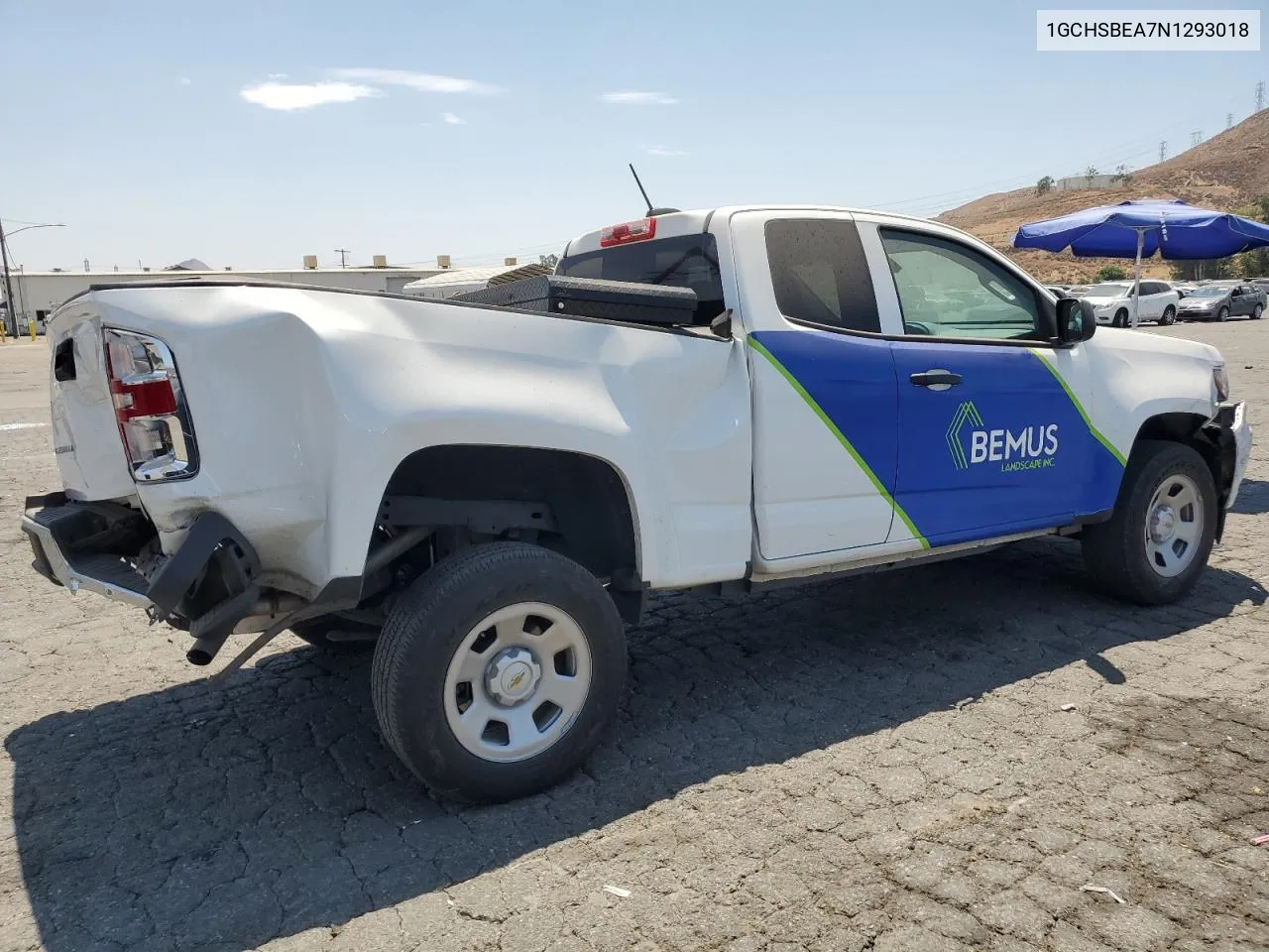 2022 Chevrolet Colorado VIN: 1GCHSBEA7N1293018 Lot: 65394144