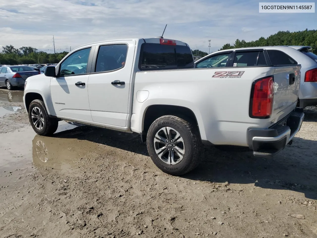 2022 Chevrolet Colorado Z71 VIN: 1GCGTDEN9N1145587 Lot: 66281124