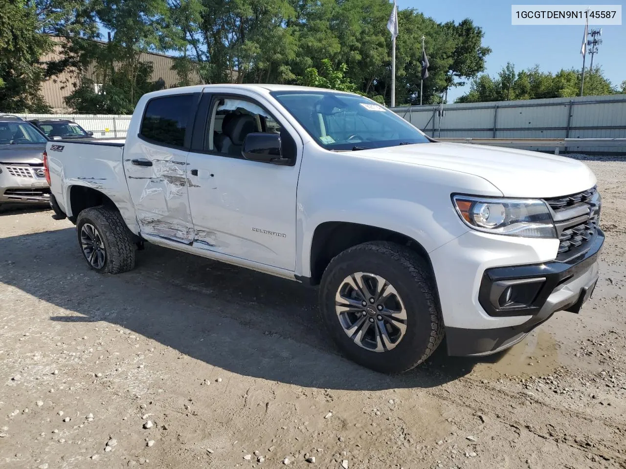 2022 Chevrolet Colorado Z71 VIN: 1GCGTDEN9N1145587 Lot: 66281124