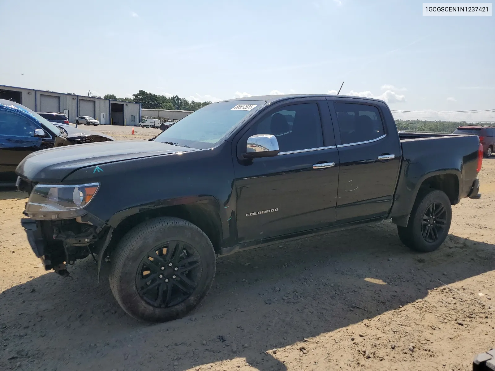 2022 Chevrolet Colorado Lt VIN: 1GCGSCEN1N1237421 Lot: 66581524