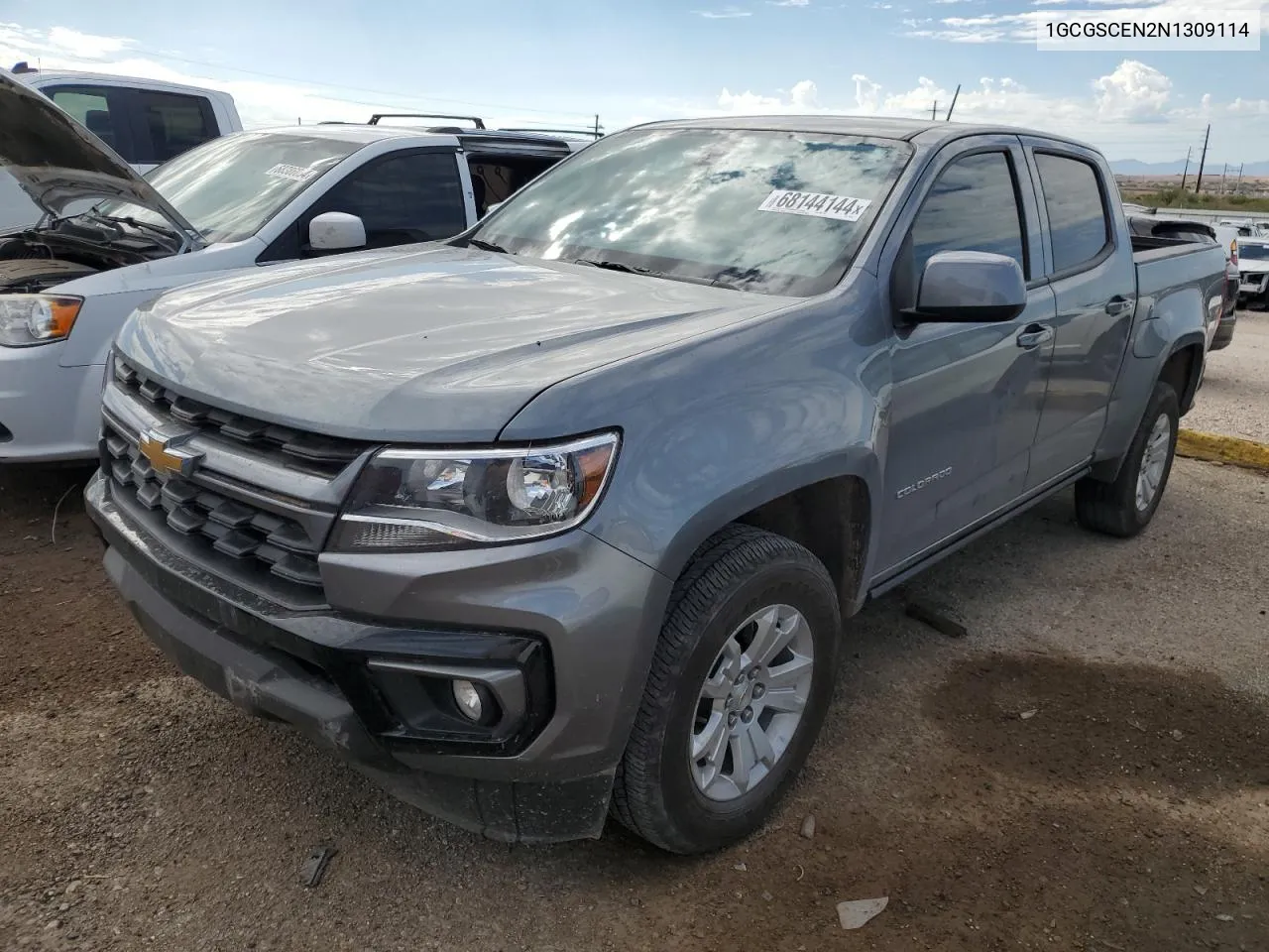 2022 Chevrolet Colorado Lt VIN: 1GCGSCEN2N1309114 Lot: 68144144