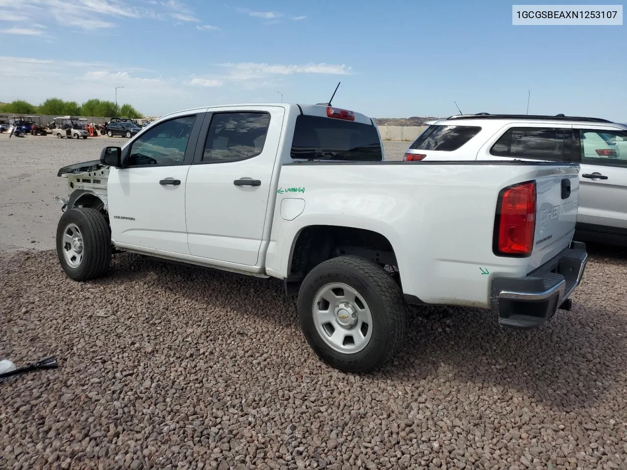 1GCGSBEAXN1253107 2022 Chevrolet Colorado