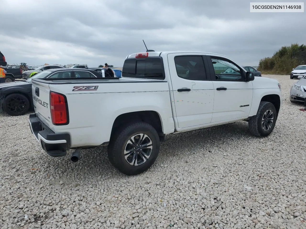 2022 Chevrolet Colorado Z71 VIN: 1GCGSDEN2N1146938 Lot: 69023364