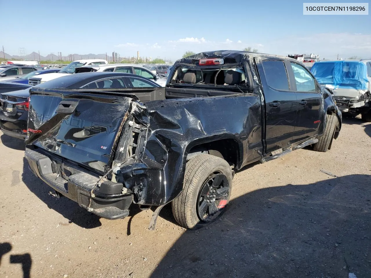 2022 Chevrolet Colorado Lt VIN: 1GCGTCEN7N1198296 Lot: 69124534