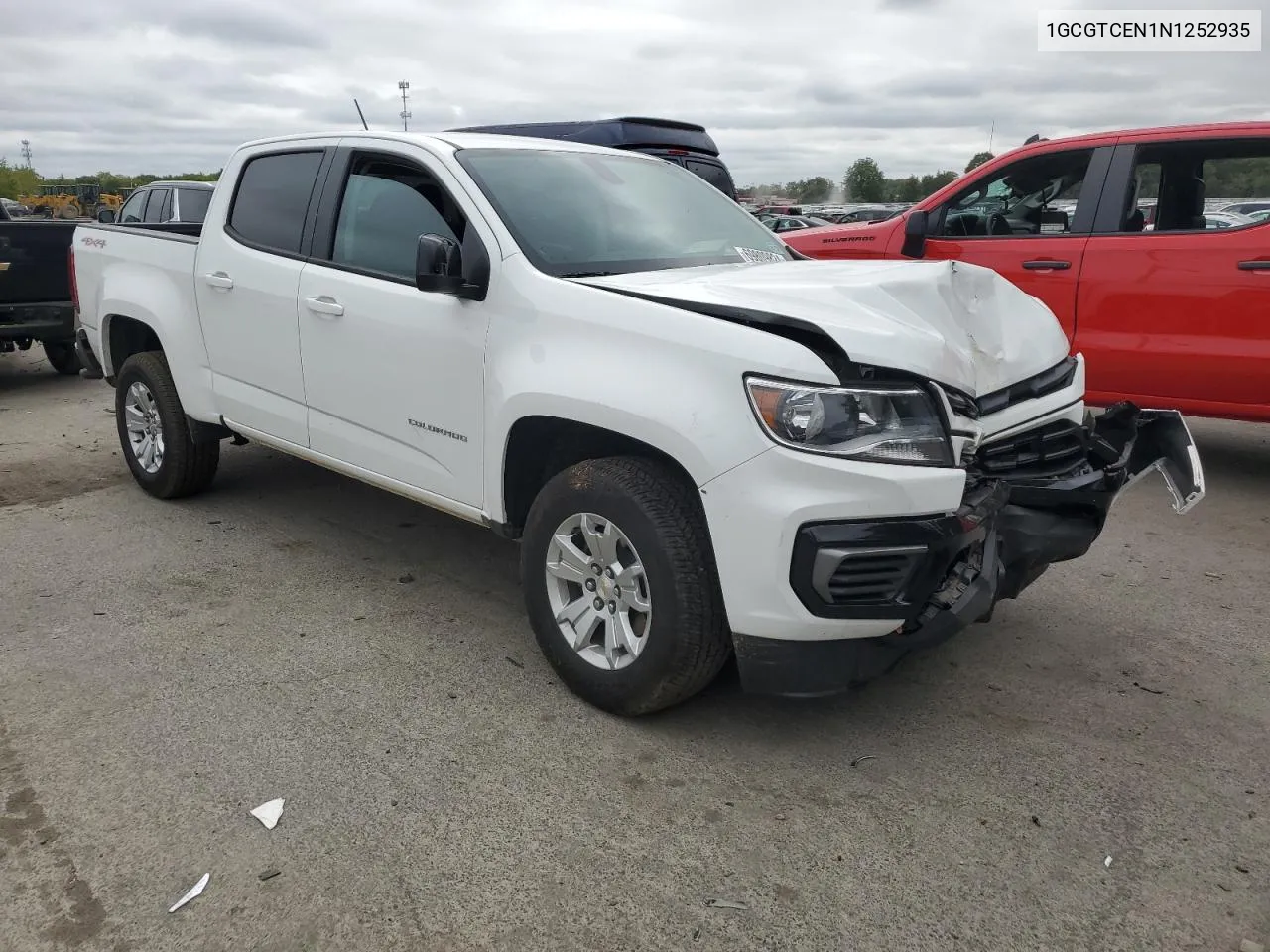 2022 Chevrolet Colorado Lt VIN: 1GCGTCEN1N1252935 Lot: 69809824