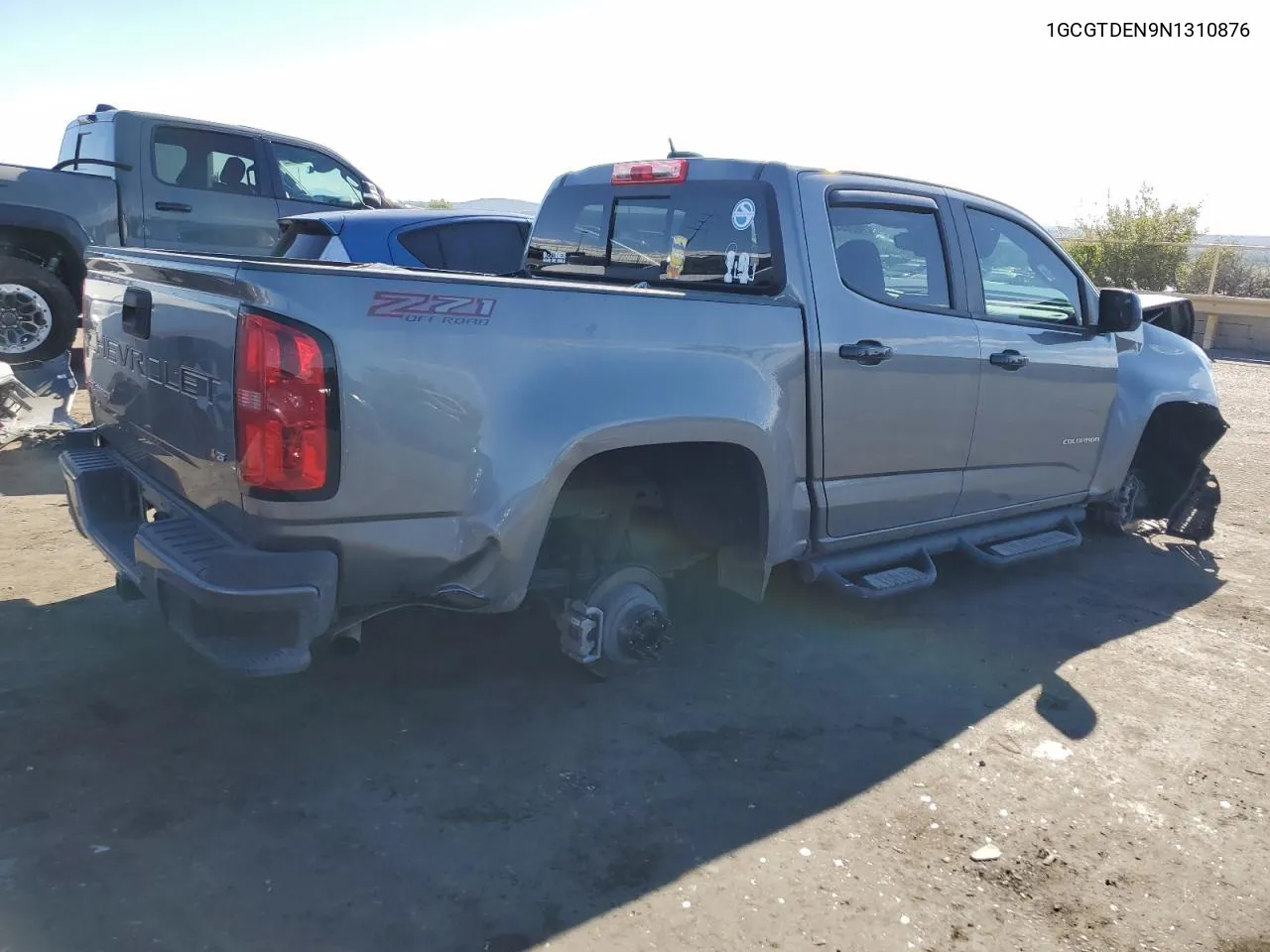 2022 Chevrolet Colorado Z71 VIN: 1GCGTDEN9N1310876 Lot: 70283314