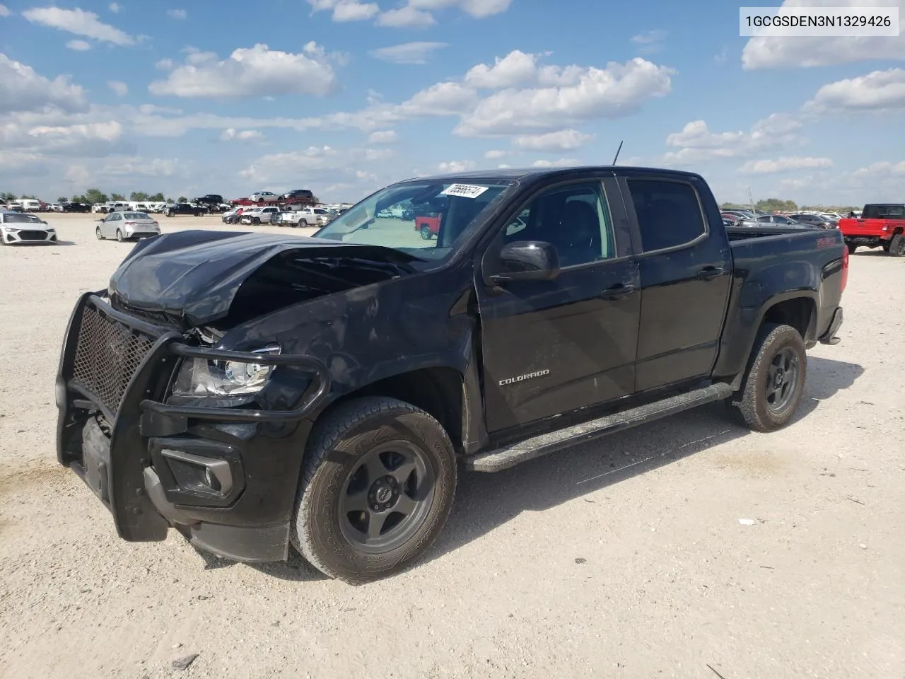 2022 Chevrolet Colorado Z71 VIN: 1GCGSDEN3N1329426 Lot: 70586574