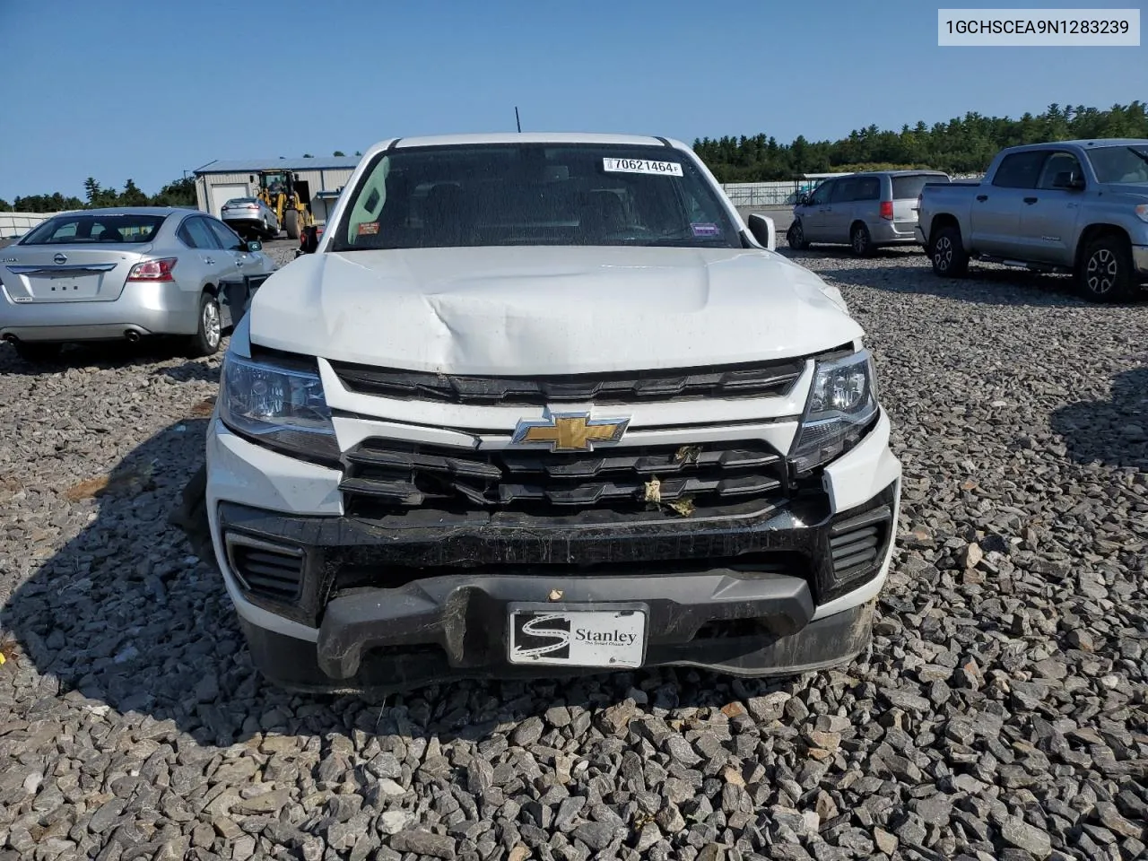 2022 Chevrolet Colorado Lt VIN: 1GCHSCEA9N1283239 Lot: 70621464