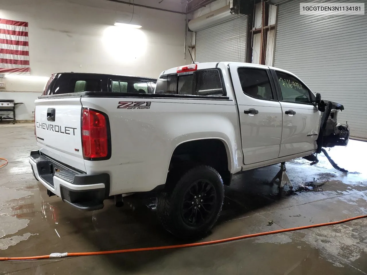 2022 Chevrolet Colorado Z71 VIN: 1GCGTDEN3N1134181 Lot: 71169924