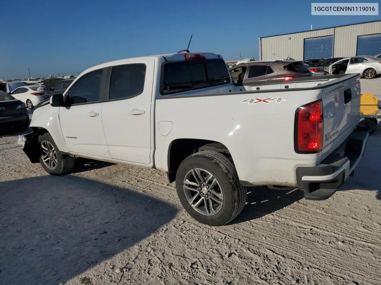 2022 Chevrolet Colorado Lt VIN: 1GCGTCEN9N1119016 Lot: 71400804