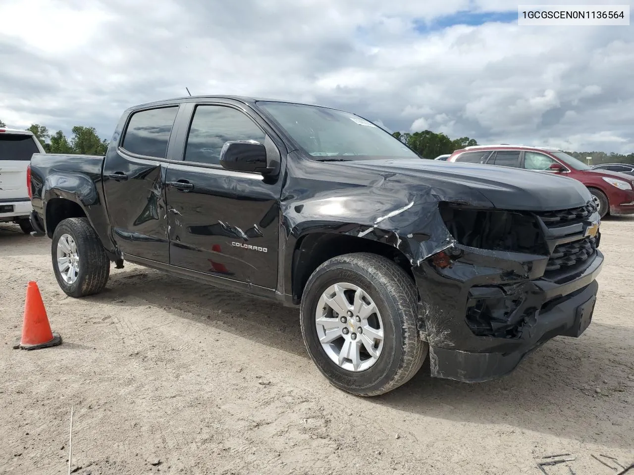 2022 Chevrolet Colorado Lt VIN: 1GCGSCEN0N1136564 Lot: 71422934