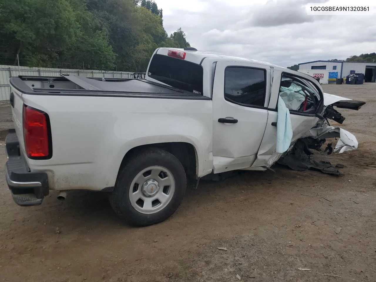 2022 Chevrolet Colorado VIN: 1GCGSBEA9N1320361 Lot: 71629184