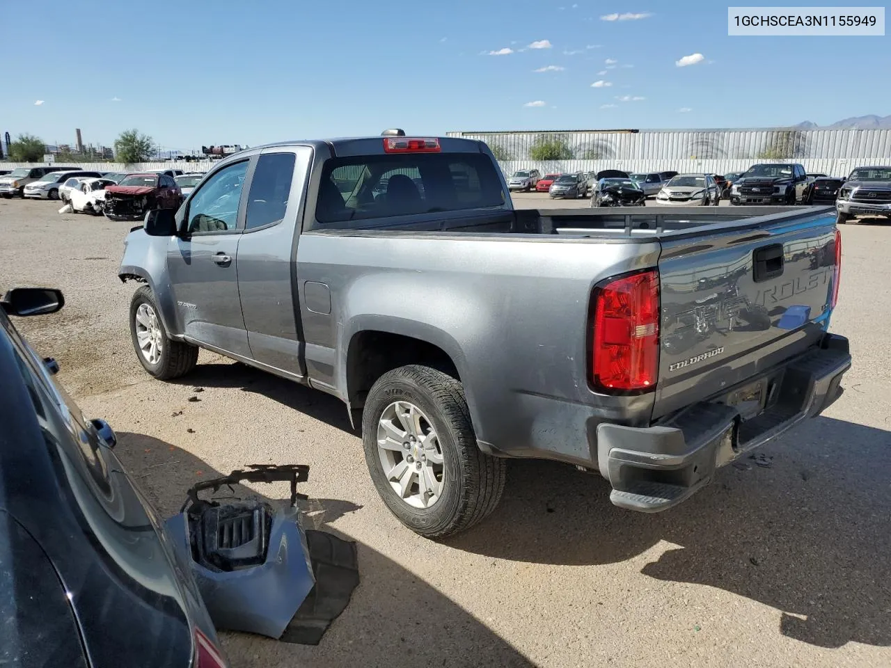 2022 Chevrolet Colorado Lt VIN: 1GCHSCEA3N1155949 Lot: 71767364