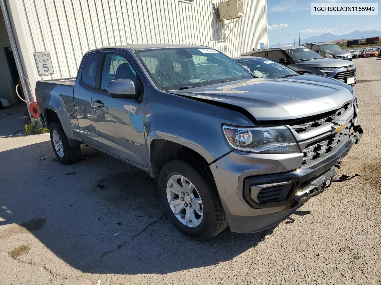 2022 Chevrolet Colorado Lt VIN: 1GCHSCEA3N1155949 Lot: 71767364