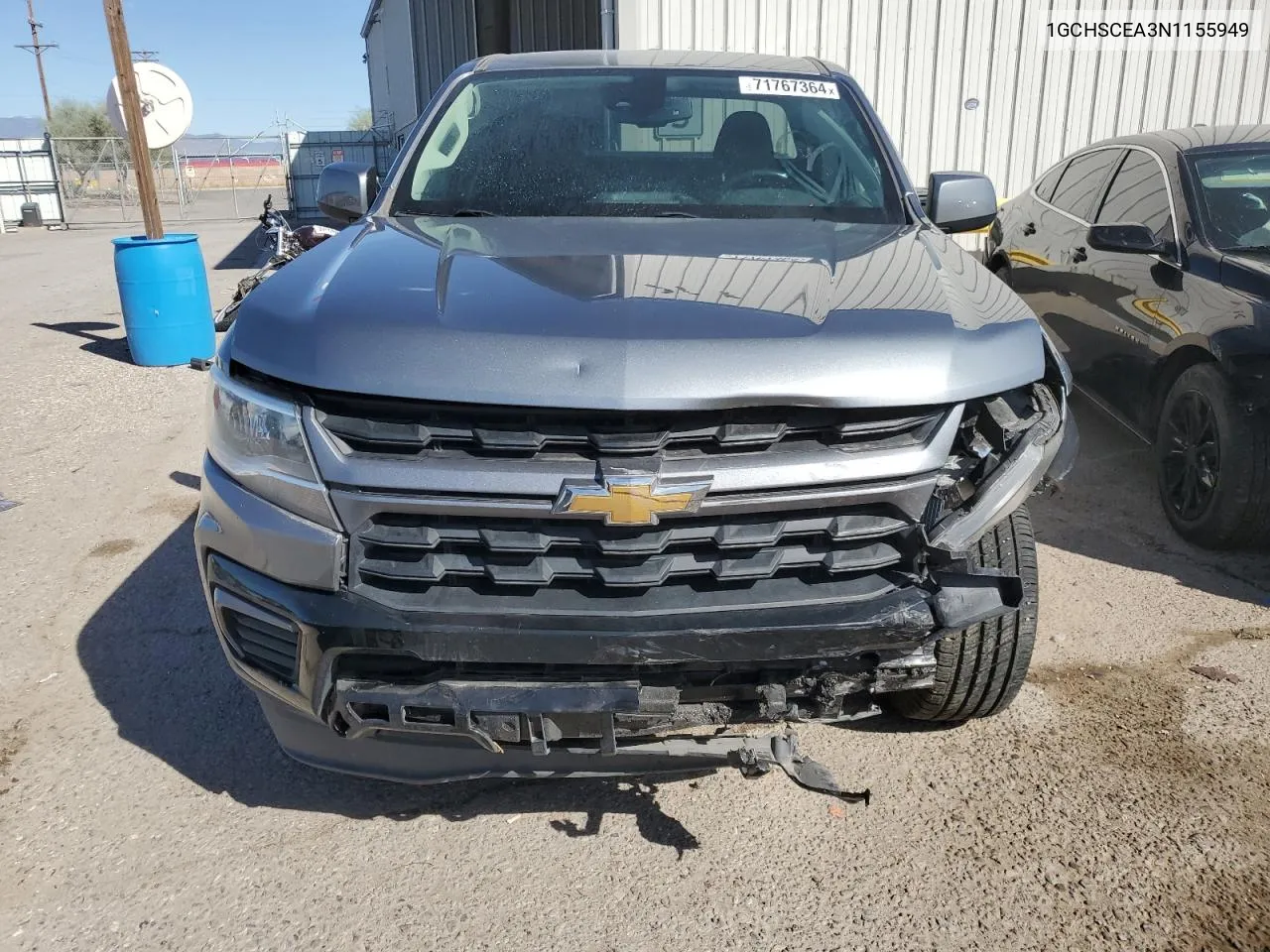 2022 Chevrolet Colorado Lt VIN: 1GCHSCEA3N1155949 Lot: 71767364