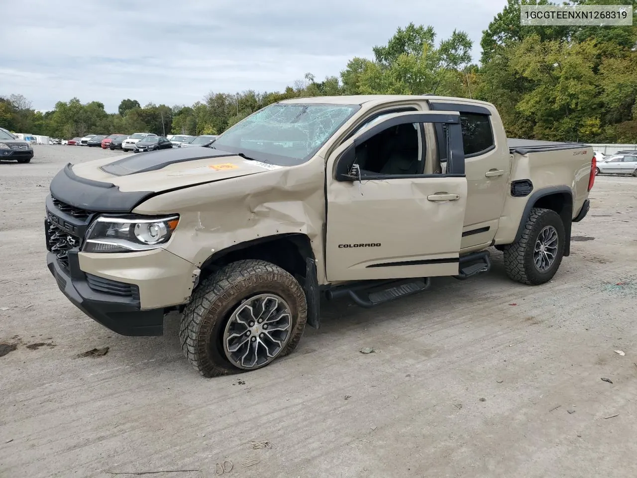 2022 Chevrolet Colorado Zr2 VIN: 1GCGTEENXN1268319 Lot: 71788684