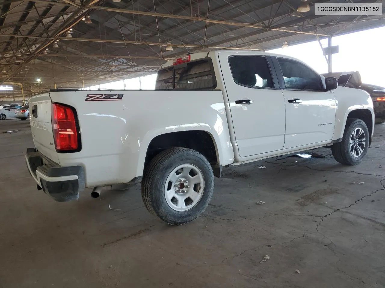 2022 Chevrolet Colorado Z71 VIN: 1GCGSDEN8N1135152 Lot: 71853974