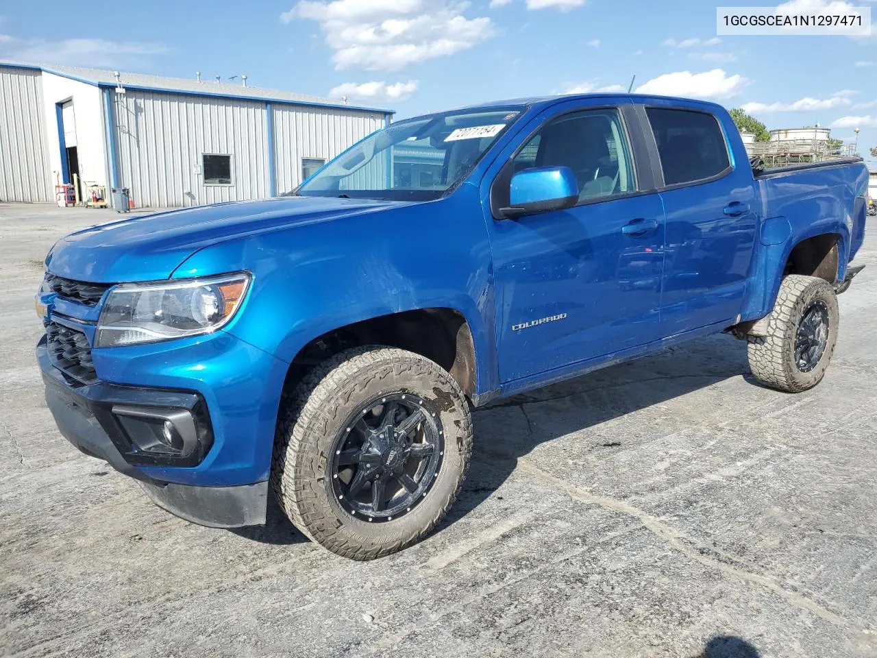 2022 Chevrolet Colorado Lt VIN: 1GCGSCEA1N1297471 Lot: 72071154