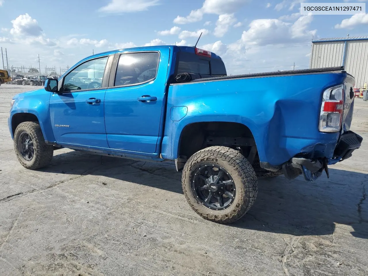 2022 Chevrolet Colorado Lt VIN: 1GCGSCEA1N1297471 Lot: 72071154