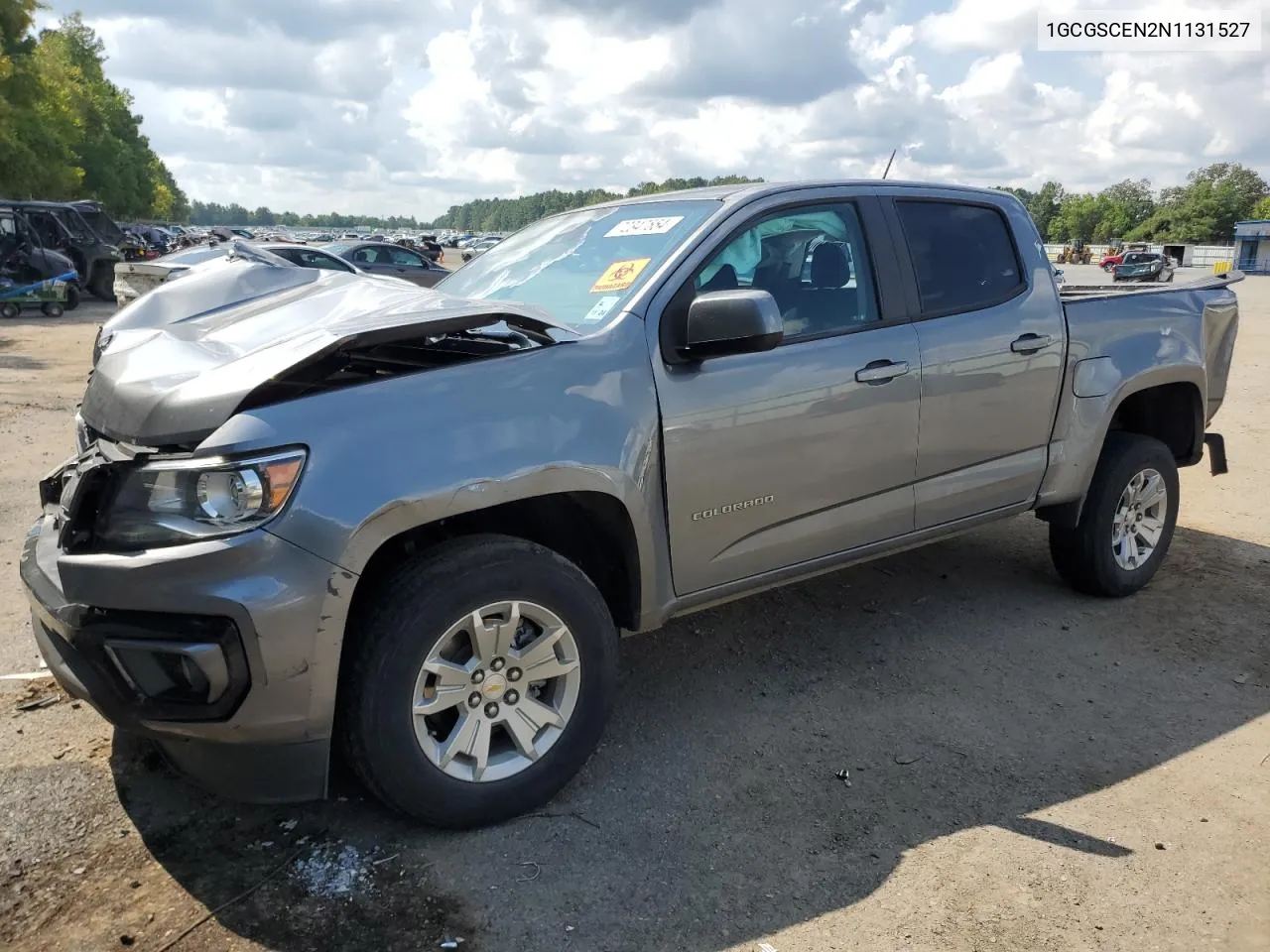 2022 Chevrolet Colorado Lt VIN: 1GCGSCEN2N1131527 Lot: 72347554