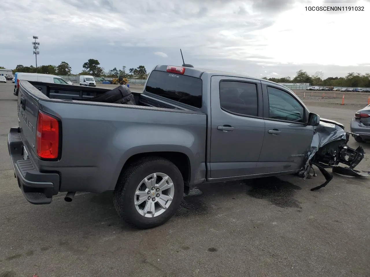 2022 Chevrolet Colorado Lt VIN: 1GCGSCEN0N1191032 Lot: 72727814