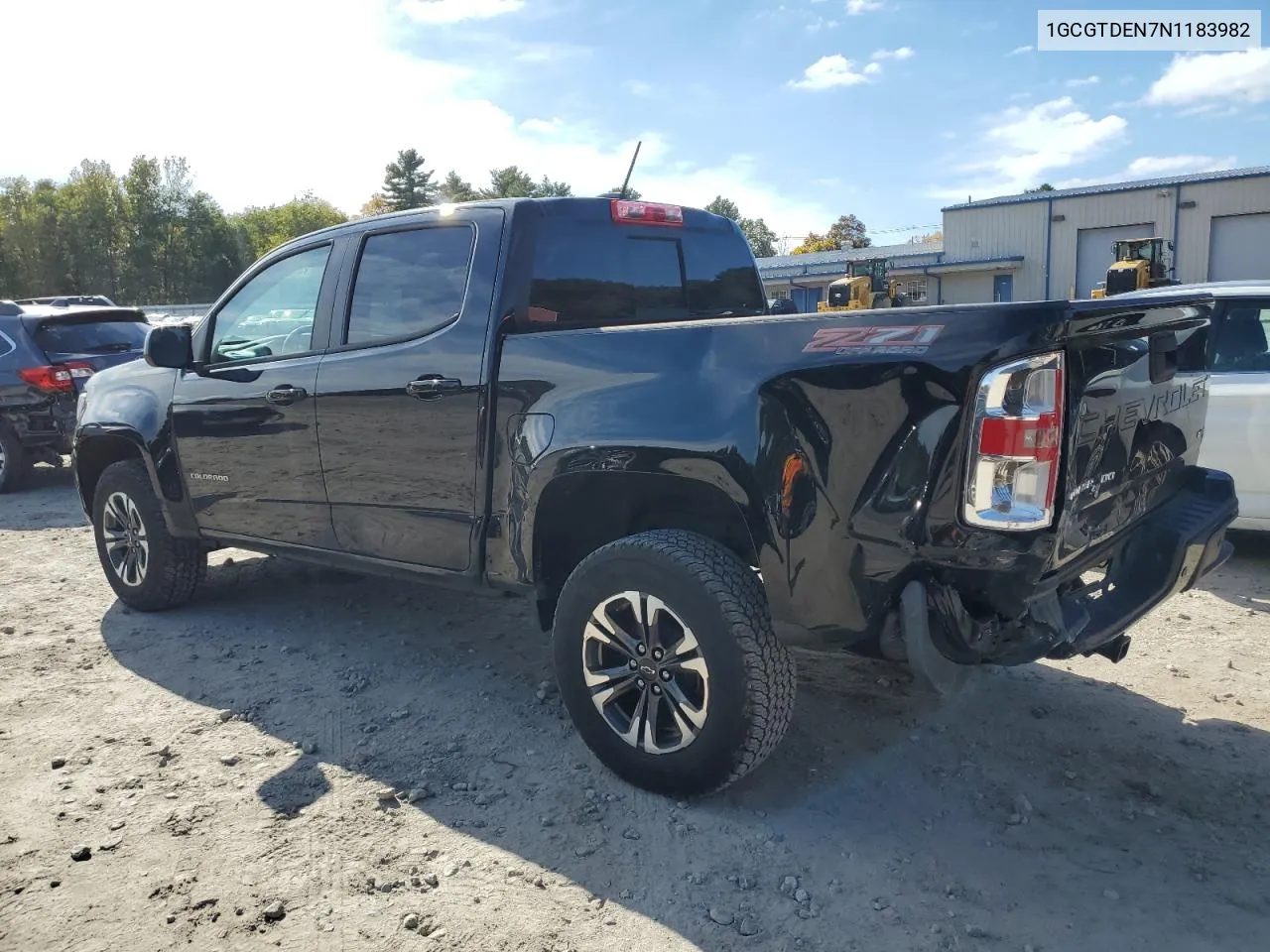 2022 Chevrolet Colorado Z71 VIN: 1GCGTDEN7N1183982 Lot: 73159284