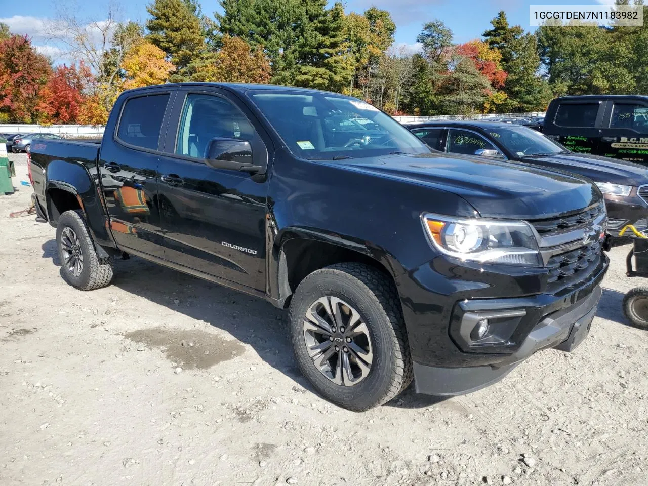 2022 Chevrolet Colorado Z71 VIN: 1GCGTDEN7N1183982 Lot: 73159284