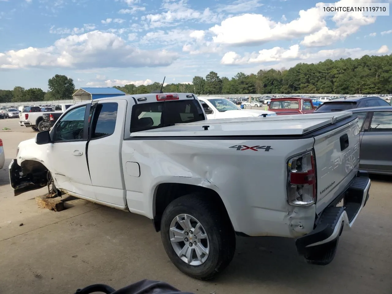 2022 Chevrolet Colorado Lt VIN: 1GCHTCEA1N1119710 Lot: 73342734