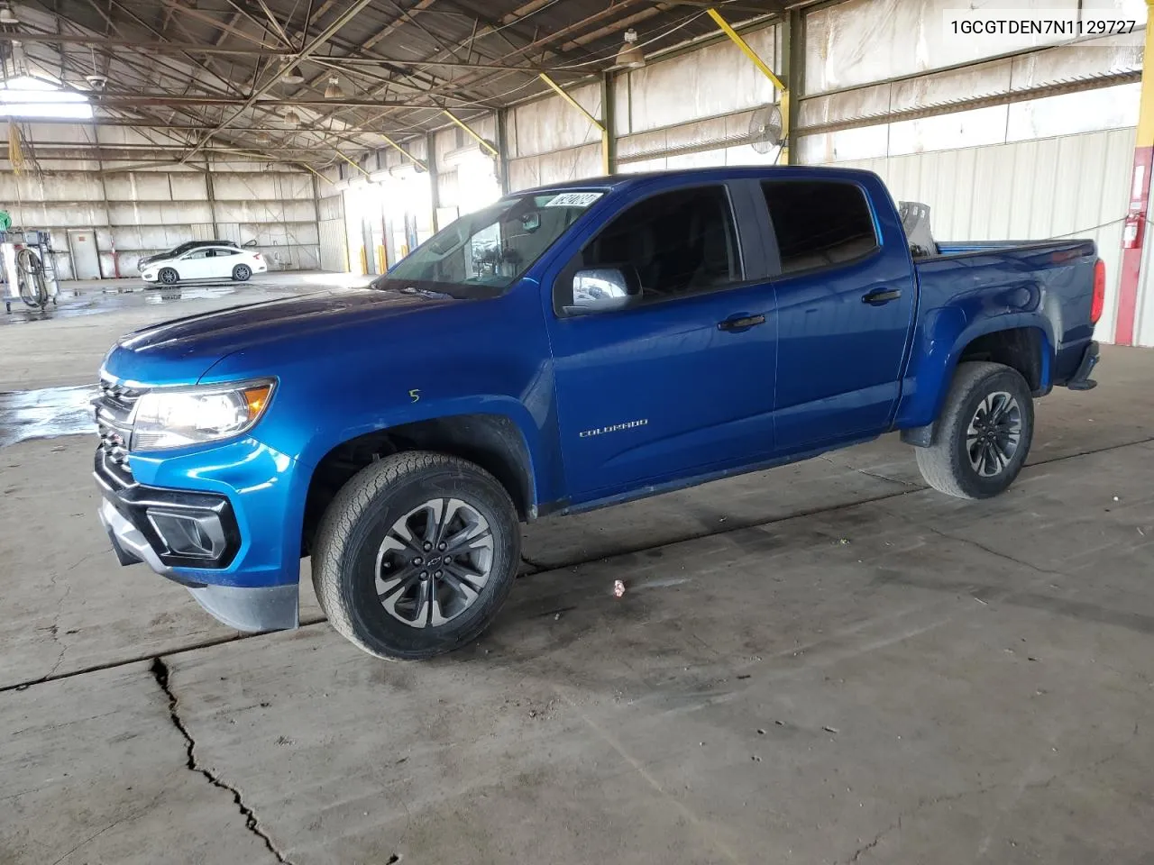 2022 Chevrolet Colorado Z71 VIN: 1GCGTDEN7N1129727 Lot: 73427884