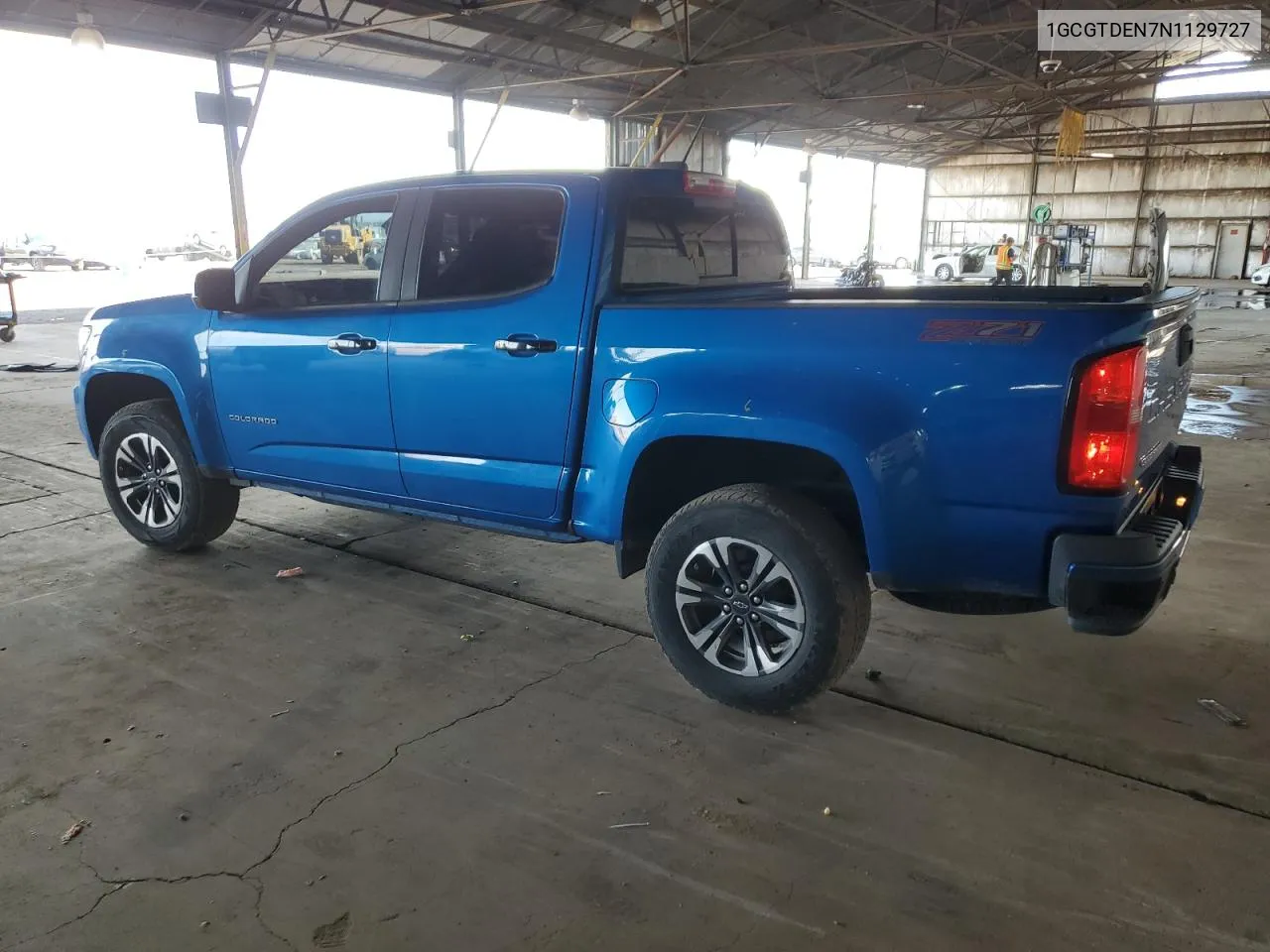 2022 Chevrolet Colorado Z71 VIN: 1GCGTDEN7N1129727 Lot: 73427884