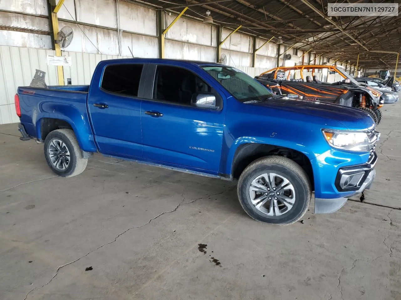 2022 Chevrolet Colorado Z71 VIN: 1GCGTDEN7N1129727 Lot: 73427884