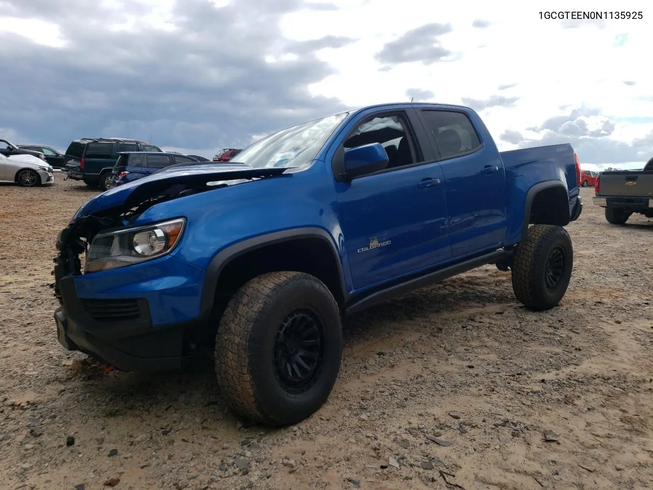 2022 Chevrolet Colorado Zr2 VIN: 1GCGTEEN0N1135925 Lot: 73584334