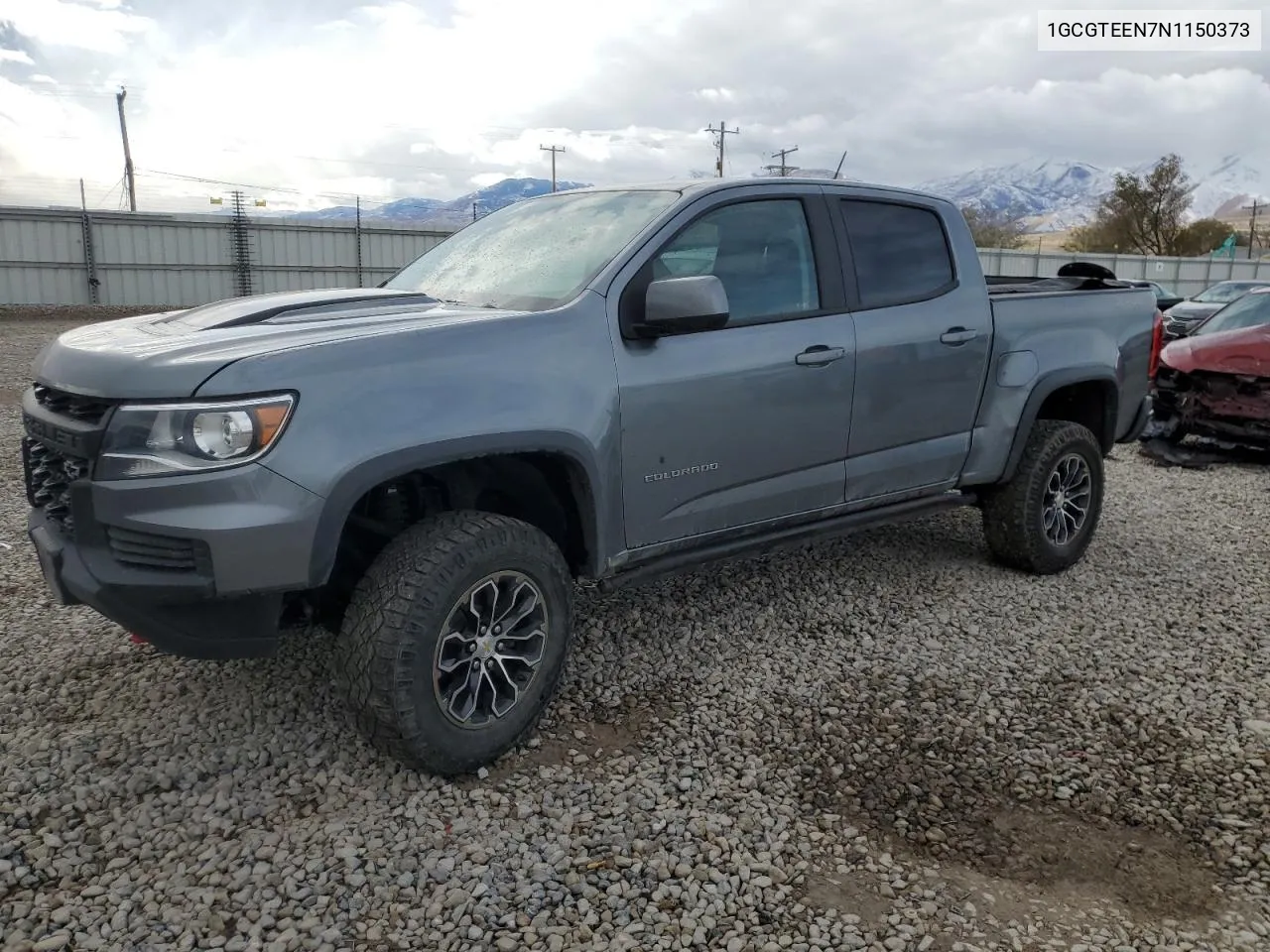 2022 Chevrolet Colorado Zr2 VIN: 1GCGTEEN7N1150373 Lot: 73642384