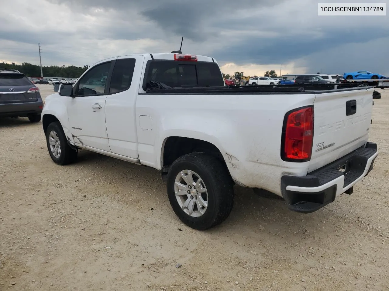 2022 Chevrolet Colorado Lt VIN: 1GCHSCEN8N1134789 Lot: 74111654