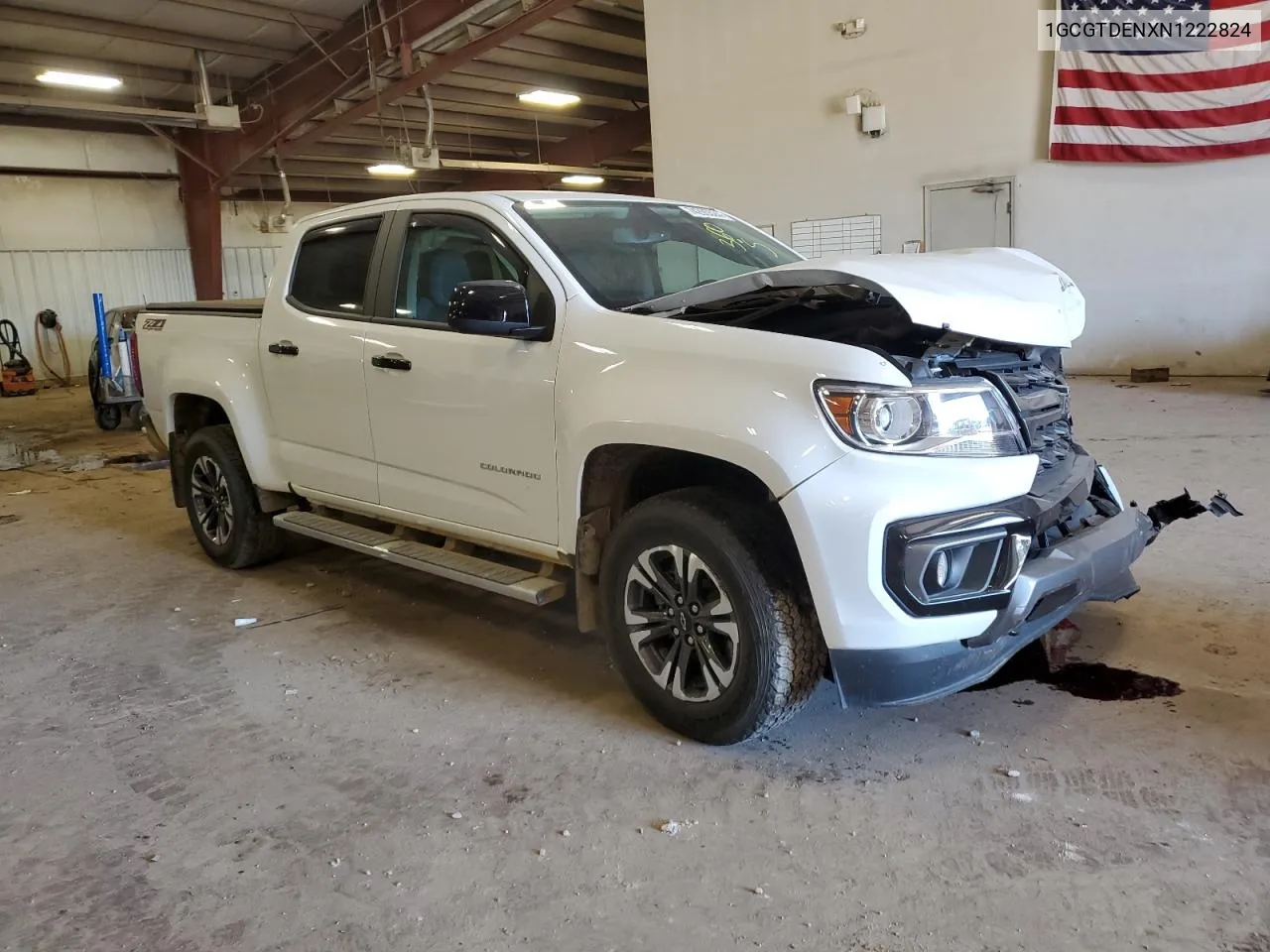 2022 Chevrolet Colorado Z71 VIN: 1GCGTDENXN1222824 Lot: 74205524