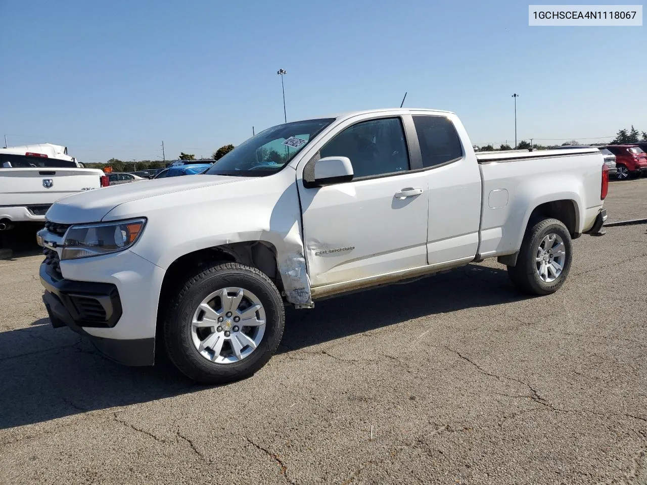 2022 Chevrolet Colorado Lt VIN: 1GCHSCEA4N1118067 Lot: 74339164