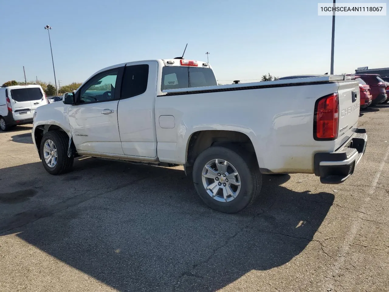 2022 Chevrolet Colorado Lt VIN: 1GCHSCEA4N1118067 Lot: 74339164