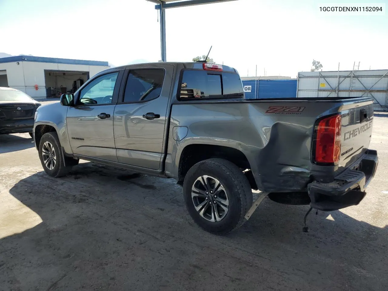 2022 Chevrolet Colorado Z71 VIN: 1GCGTDENXN1152094 Lot: 74367854