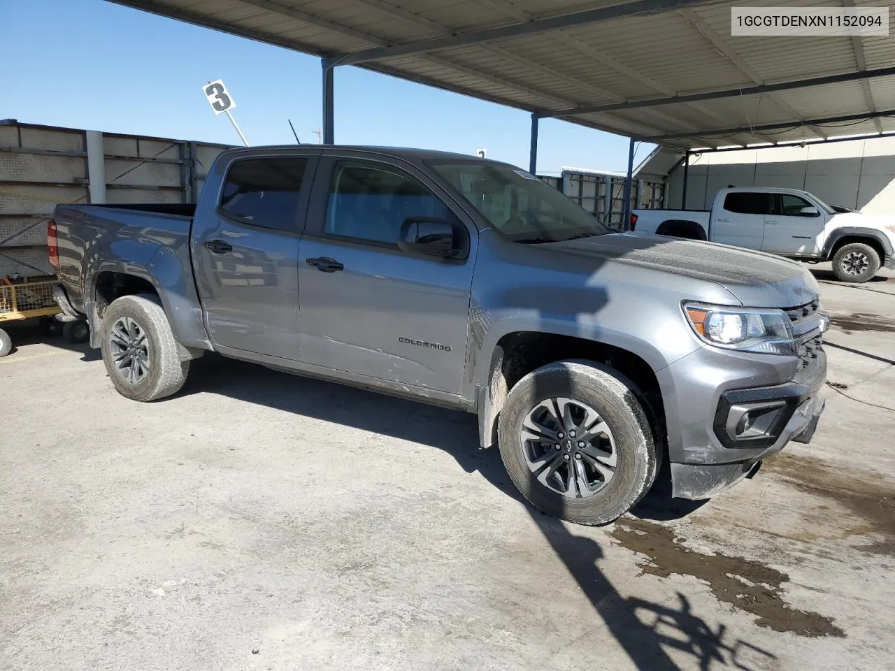 2022 Chevrolet Colorado Z71 VIN: 1GCGTDENXN1152094 Lot: 74367854