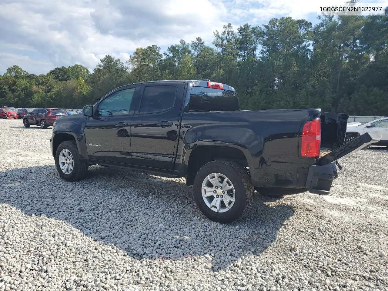 2022 Chevrolet Colorado Lt VIN: 1GCGSCEN2N1322977 Lot: 74426754