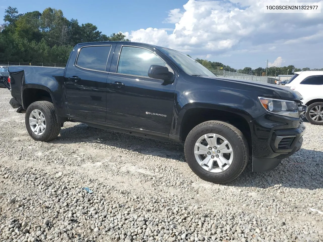 2022 Chevrolet Colorado Lt VIN: 1GCGSCEN2N1322977 Lot: 74426754