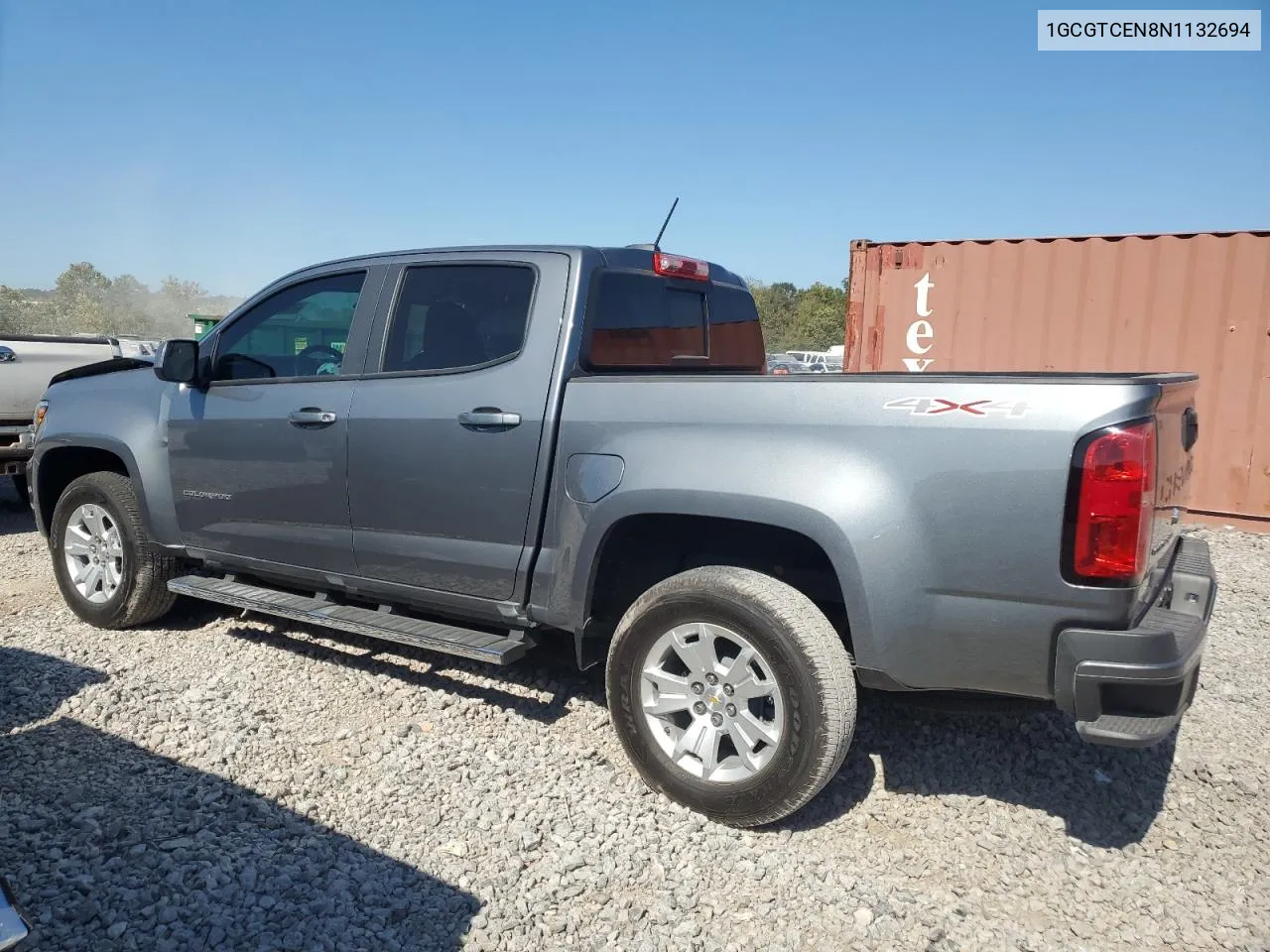 2022 Chevrolet Colorado Lt VIN: 1GCGTCEN8N1132694 Lot: 74970964