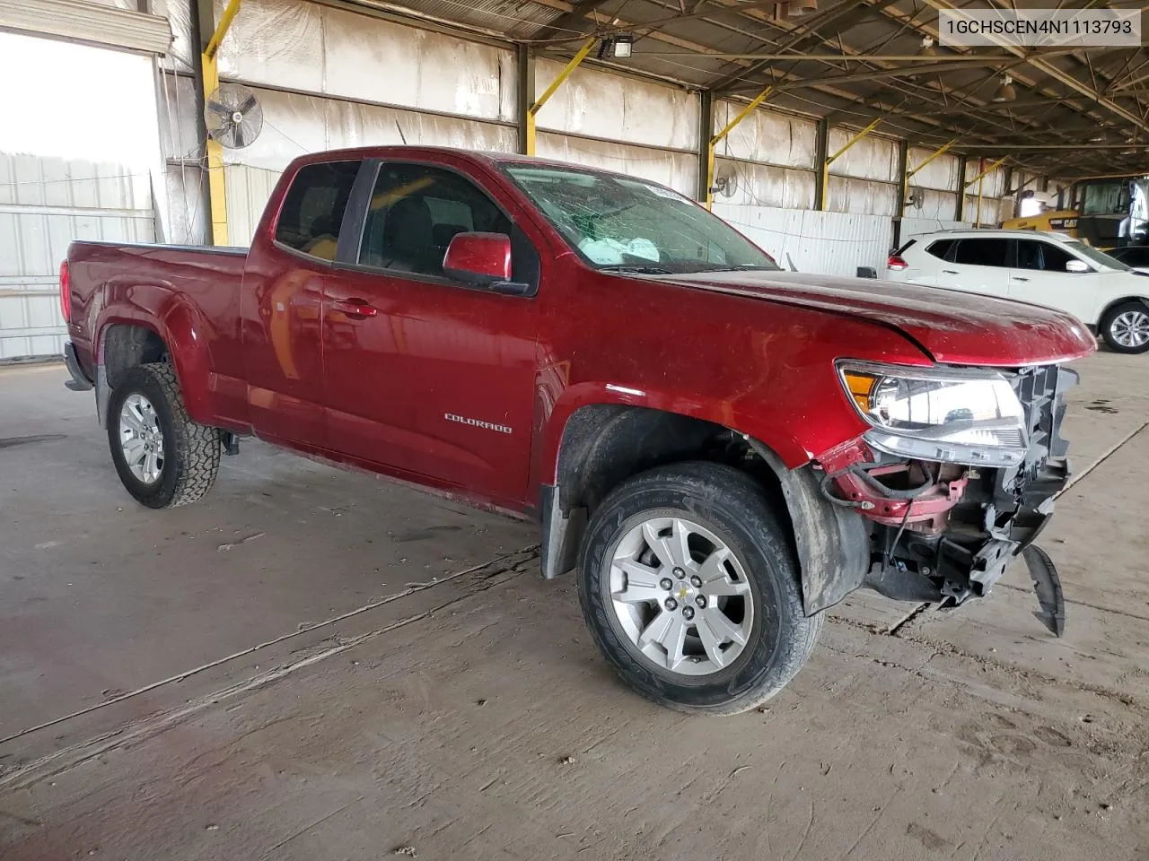 2022 Chevrolet Colorado Lt VIN: 1GCHSCEN4N1113793 Lot: 74981554