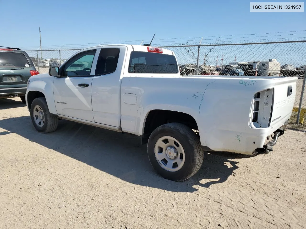 2022 Chevrolet Colorado VIN: 1GCHSBEA1N1324957 Lot: 75028614