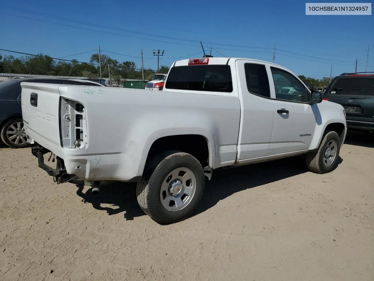 2022 Chevrolet Colorado VIN: 1GCHSBEA1N1324957 Lot: 75028614