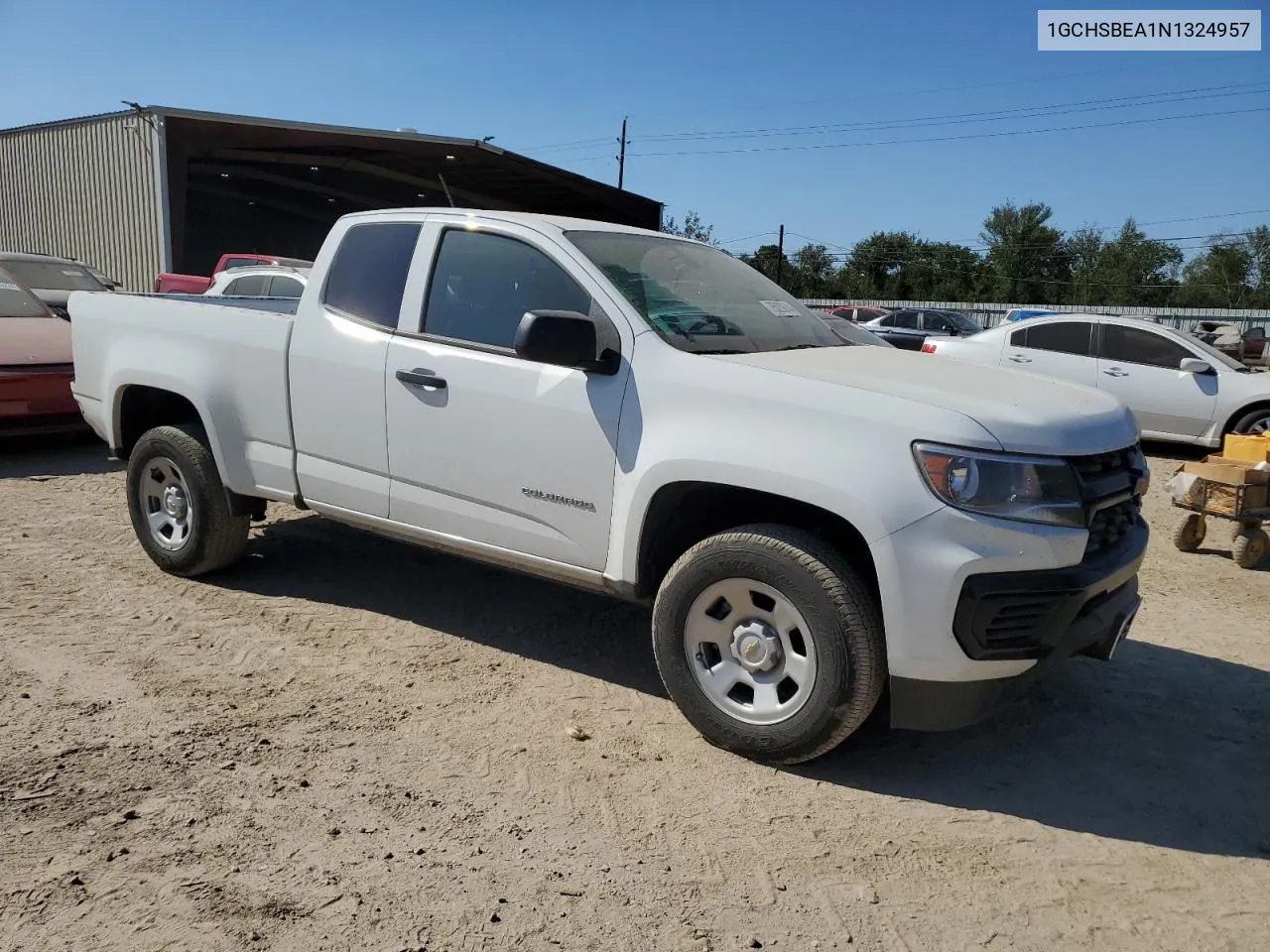 2022 Chevrolet Colorado VIN: 1GCHSBEA1N1324957 Lot: 75028614