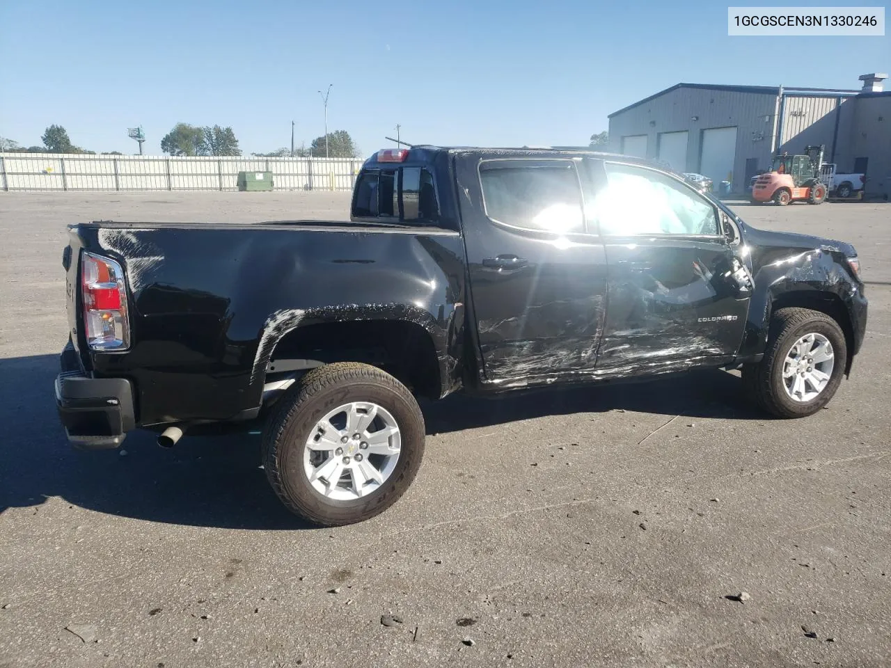 2022 Chevrolet Colorado Lt VIN: 1GCGSCEN3N1330246 Lot: 75610004