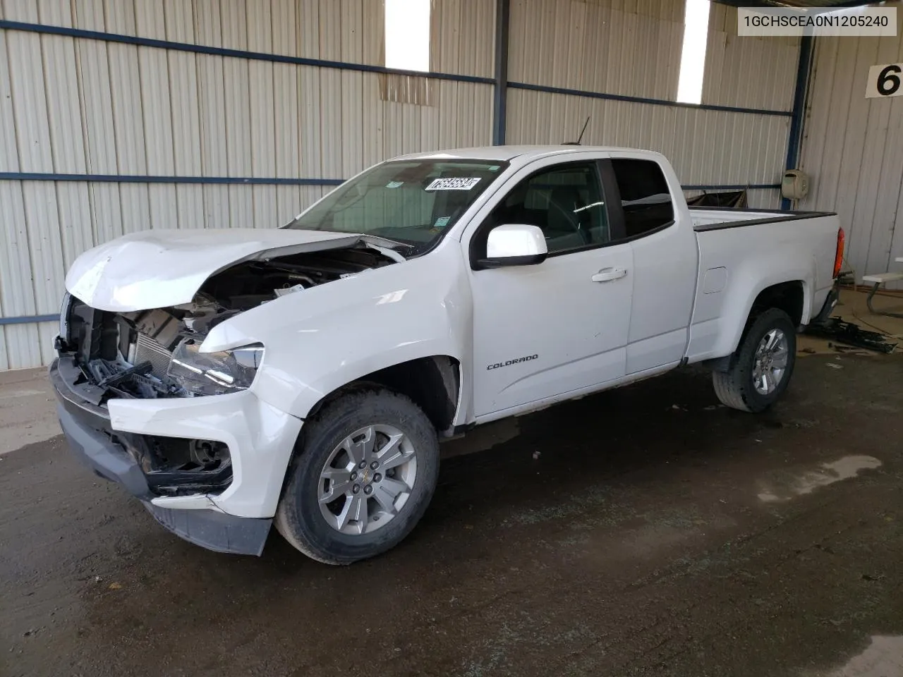 2022 Chevrolet Colorado Lt VIN: 1GCHSCEA0N1205240 Lot: 75645684